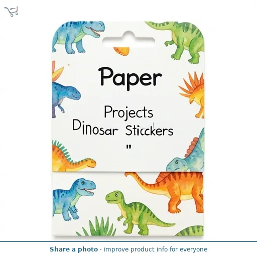 Paper Projects Dinosaur Roar Stickers