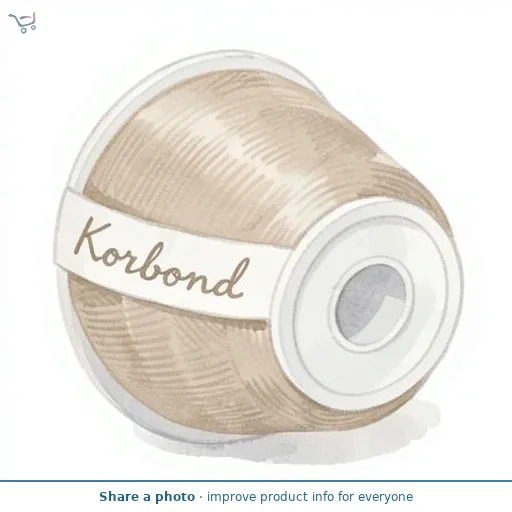 Korbond Beige Polyester Thread 100m