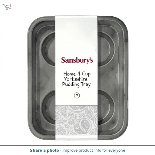 Sainsbury's Home 4 Cup Yorkshire Pudding Tray