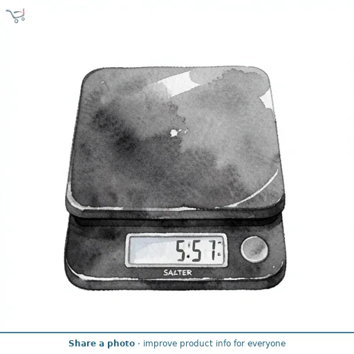 Salter Digital Kitchen Scale - Black