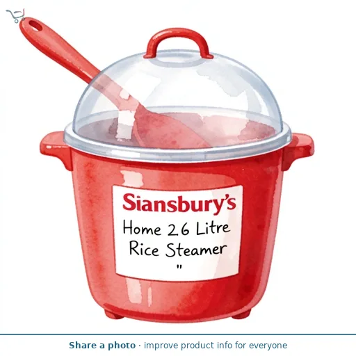 Sainsbury's Home 2.6 Litre Rice Steamer
