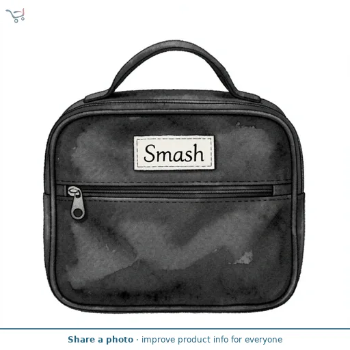 Smash Black Holdall Lunch Bag