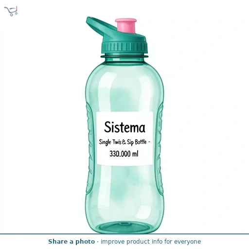 Sistema Single Twist & Sip Bottle - 330ml