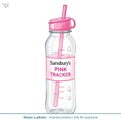 Sainsbury's Home Pink Tracker Bottle
