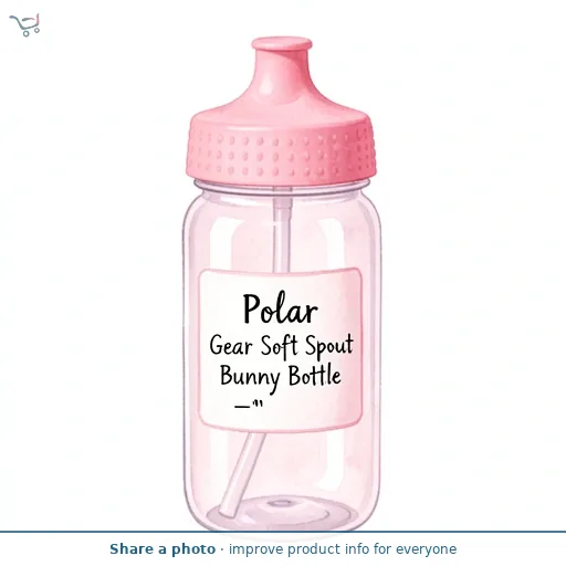 Polar Gear Soft Spout Bunny Bottle
