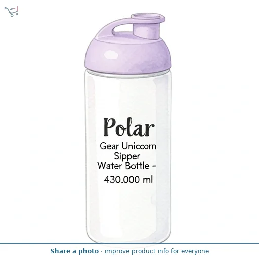 Polar Gear Unicorn Sipper Water Bottle - 430ml