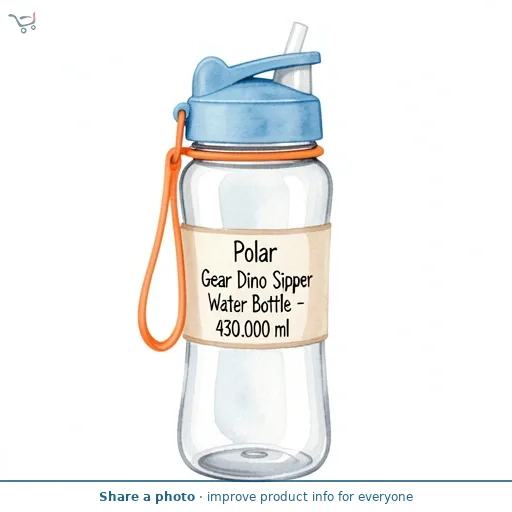 Polar Gear Dino Sipper Water Bottle - 430ml