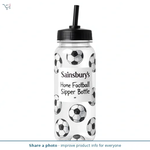 Sainsbury's Home Football Sipper Bottle