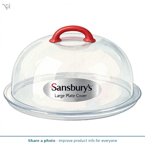 Sainsbury's Home Microwave Large Plate Cover