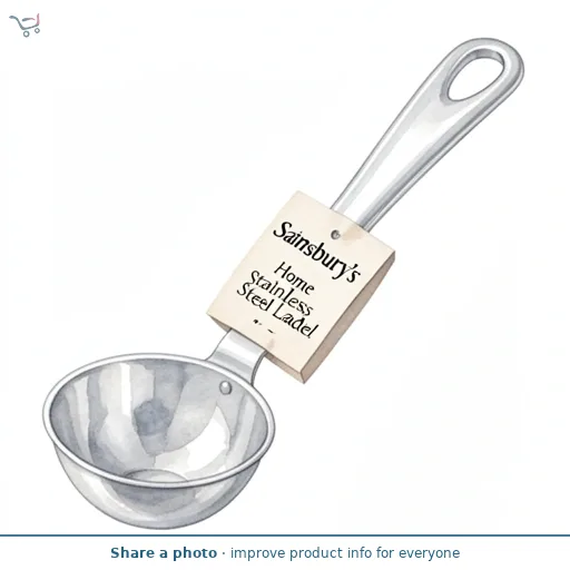 Sainsbury's Home Stainless Steel Ladle