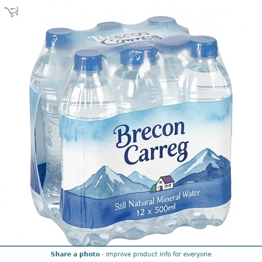 Brecon Carreg Still Natural Mineral Water 12 x 500ml