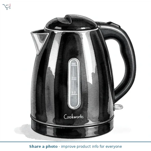 Cookworks WK8321 New Basic Kettle - Black