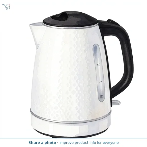 Cookworks WK8290QEH Texture Tilly Kettle - White