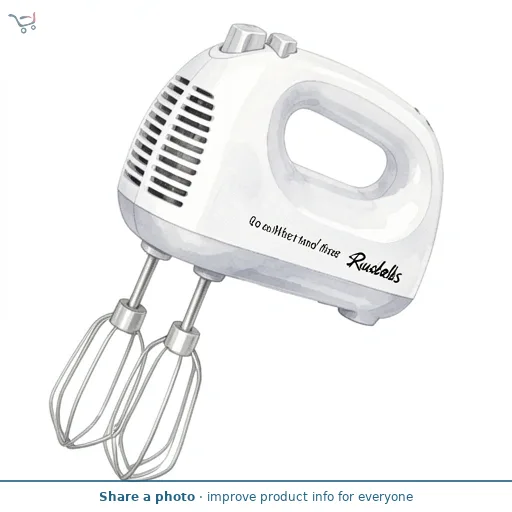 Russell Hobbs Go Create White Electric Hand Mixer 27520