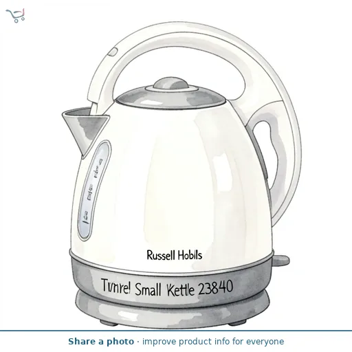 Russell Hobbs Travel Light White Small Kettle 23840
