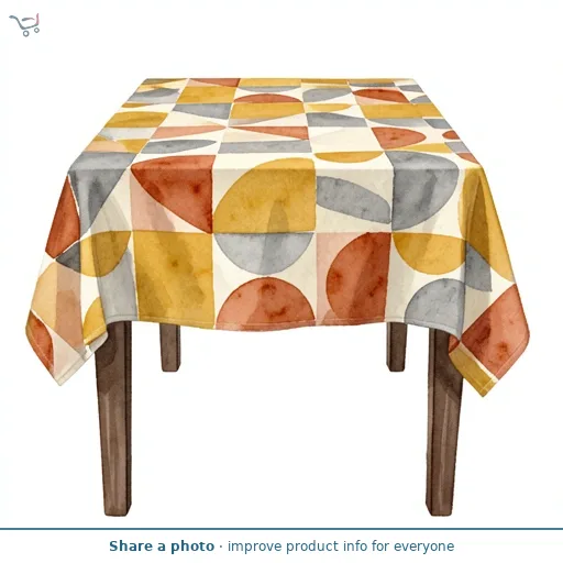 Sainsbury's Home Geo Wipe Clean Tablecloth