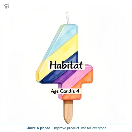 Habitat Age Candle 4