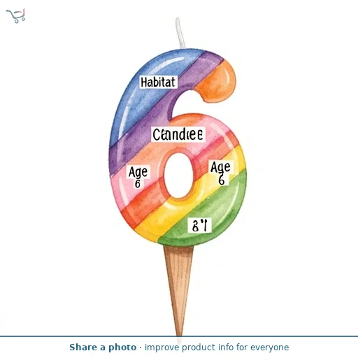 Habitat Age Candle 6