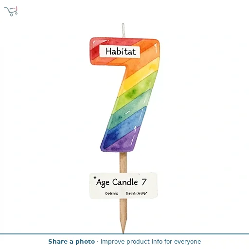 Habitat Age Candle 7