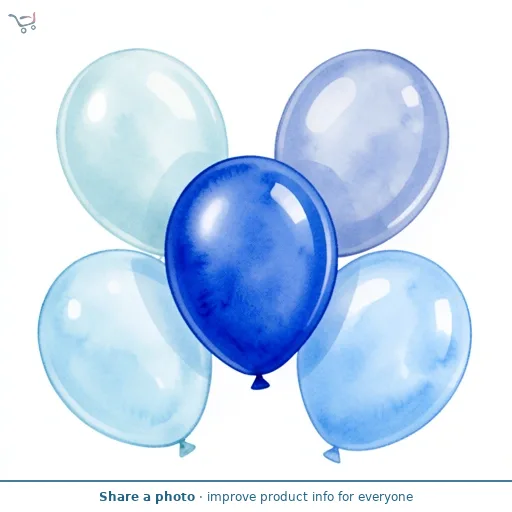 Sainsbury's Home Pack of 10 Blue 10" Balloons