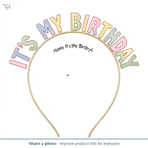 Sainsbury's Home It's My Birthday Headband