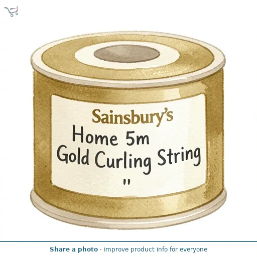 Sainsbury's Home 5m Gold Curling String