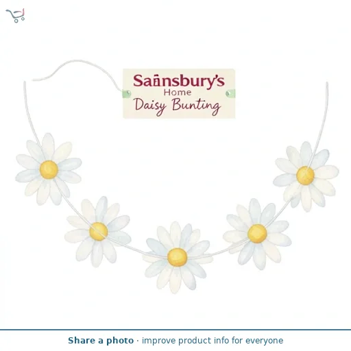 Sainsbury's Home Daisy Bunting