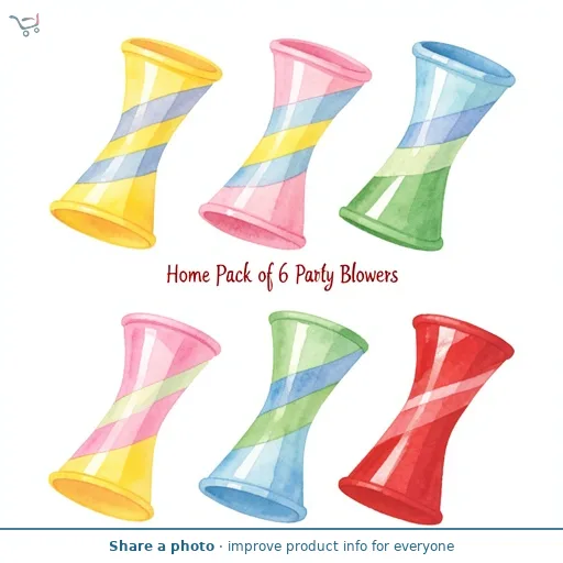 Sainsbury's Home Pack of 6 Party Blowers