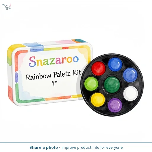 Snazaroo Rainbow Palette Kit