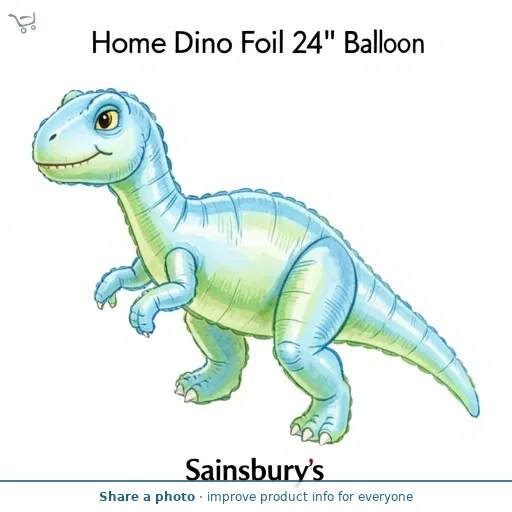 Sainsbury's Home Dino Foil 24" Balloon