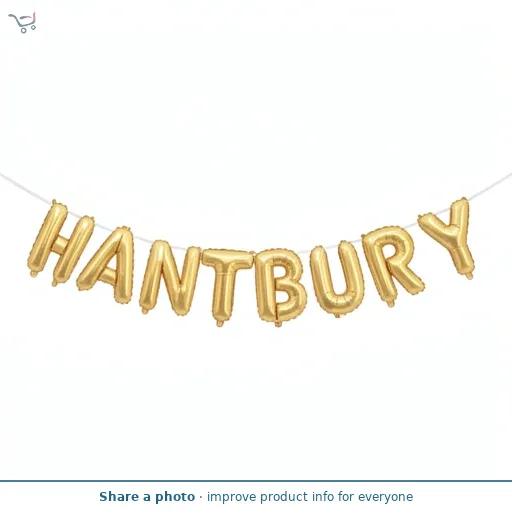 Sainsbury's Home Party! Foil Balloon Gold