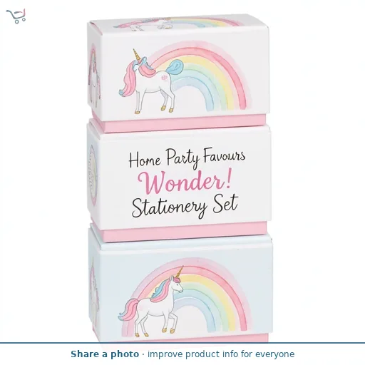 Sainsbury's Home Party Favours Wonder! Stationery Set