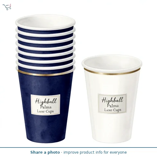 Habitat Highball Palma Luxe Cups