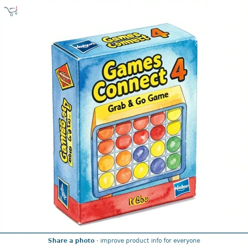 Hasbro Games Connect 4 Grab & Go Game