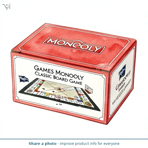 Hasbro Games Monopoly Classic Board Game