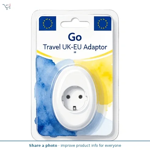 Go Travel UK-EU Adaptor