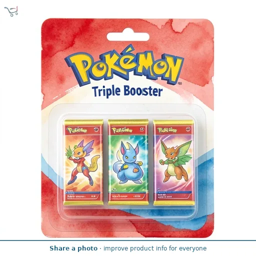Pokémon Triple Booster