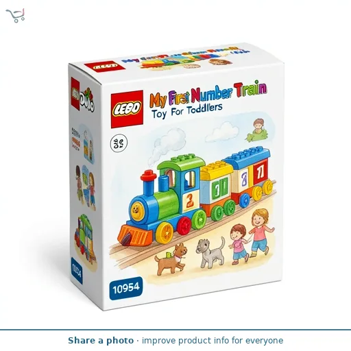 LEGO Duplo My First Number Train Toy For Toddlers 10954