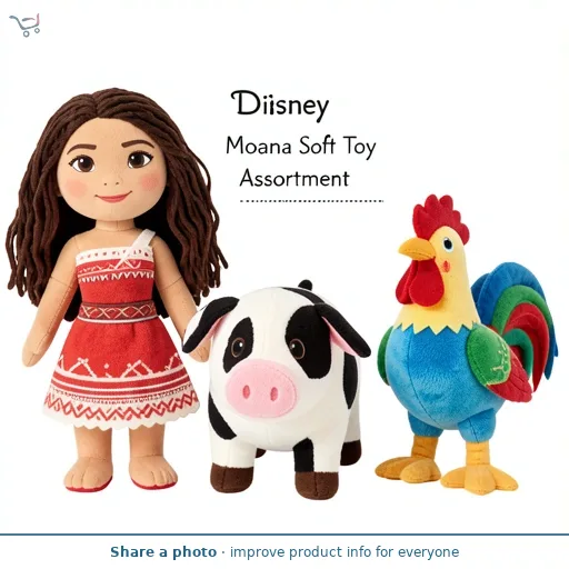 Disney Moana Soft Toy Assortment