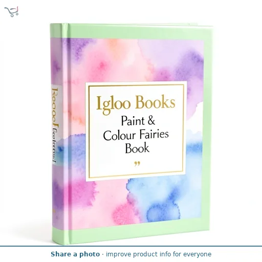 Igloo Books Paint & Colour Fairies Book