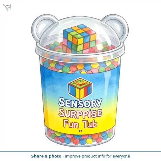 Toy Mania Sensory Surprise Fun Tub