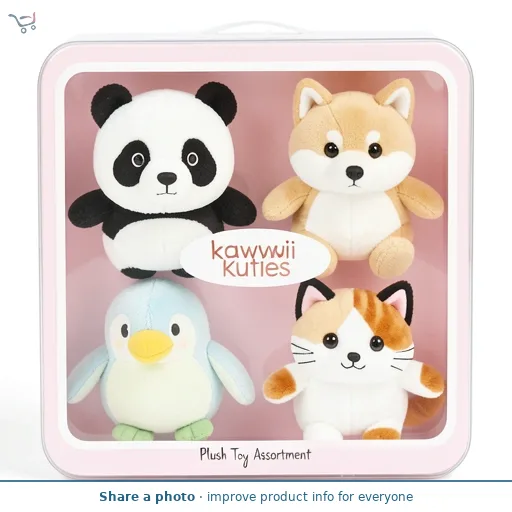 Kawaii Kuties Plush Toy Assortment