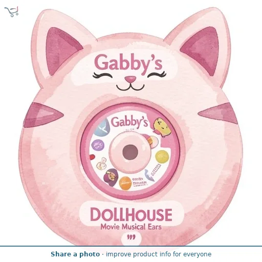 Gabby's Dollhouse Movie Musical Ears