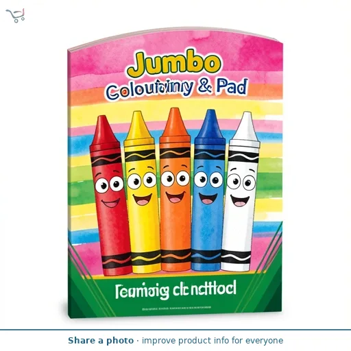 Crayola Jumbo Colouring & Activity Pad