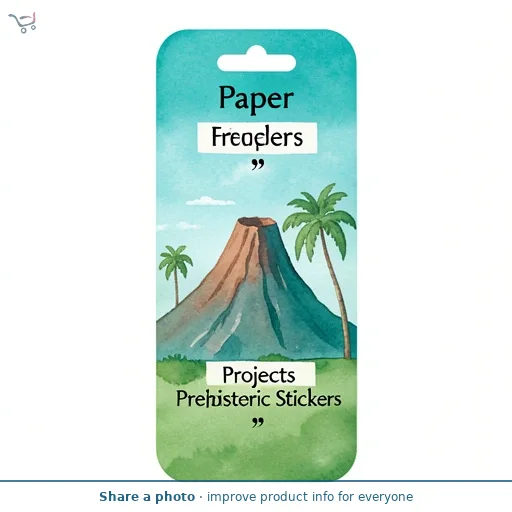 Paper Projects Prehistoric Stickers