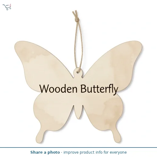 Get Creative Wooden Butterfly
