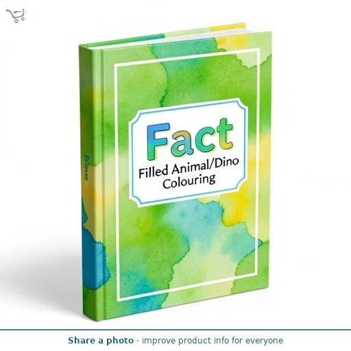 Fact Filled Animal/Dino Colouring