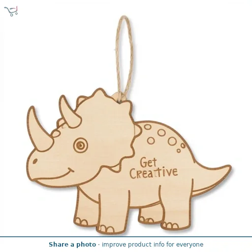 Get Creative Wooden Dino