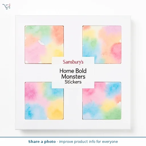 Sainsbury's Home Bold Monsters Stickers