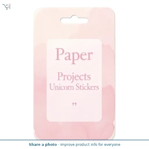 Paper Projects Unicorn Stickers